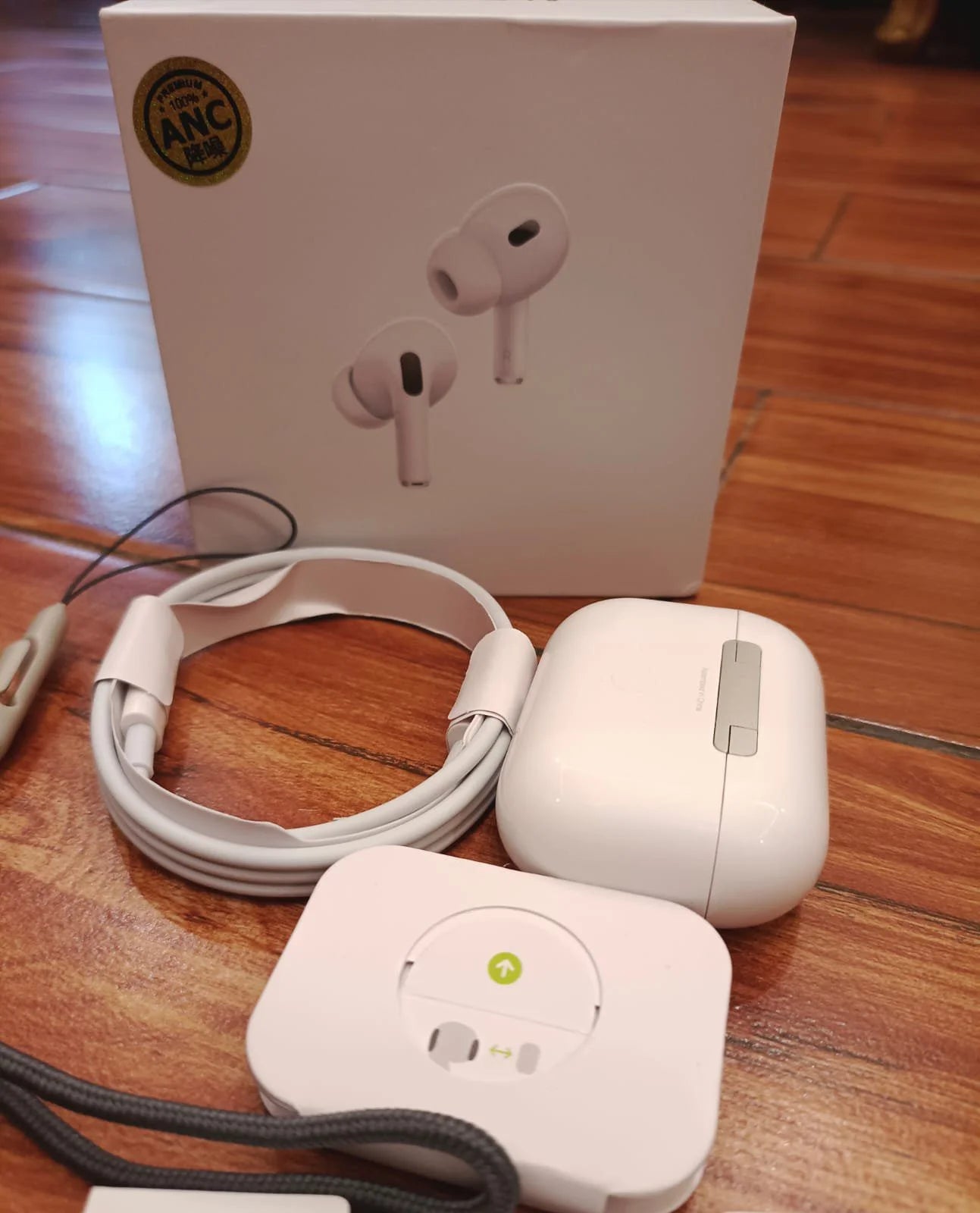 AirPods Pro 2nd Gen (White) ANC EDITION WITH TYPE C PORT