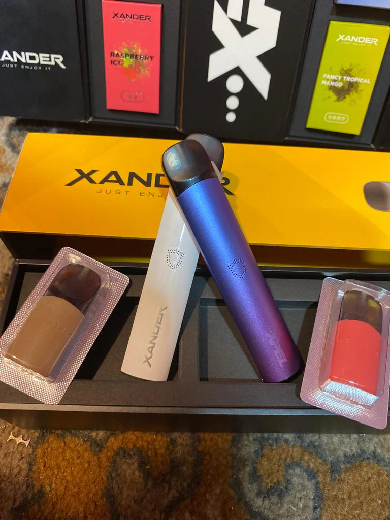 Xander Pod Rechargeable & Refillable Includes 2 Prefilled Coils