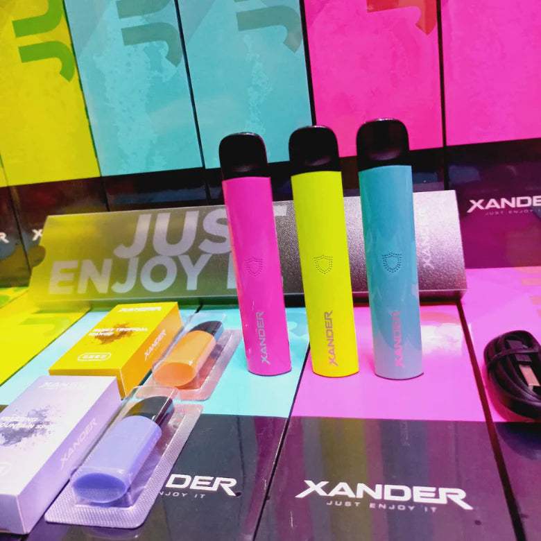 Xander Pod Rechargeable & Refillable Includes 2 Prefilled Coils